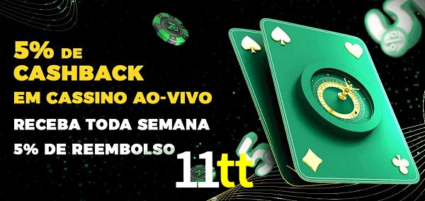 Promoções do cassino ao Vivo 11tt